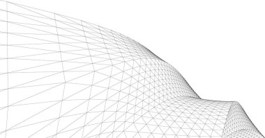 çizgili mimari duvar kağıdı, dijital arkaplan