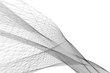 çizgili mimari duvar kağıdı, dijital arkaplan