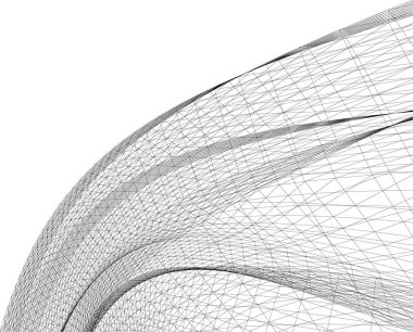 çizgili mimari duvar kağıdı, dijital arkaplan