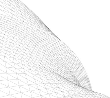 çizgili mimari duvar kağıdı, dijital arkaplan