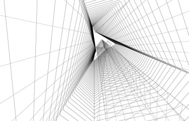 çizgili mimari duvar kağıdı, dijital arkaplan