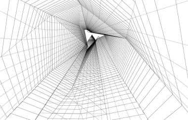 çizgili mimari duvar kağıdı, dijital arkaplan