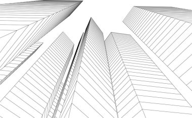 çizgili mimari duvar kağıdı, dijital arkaplan