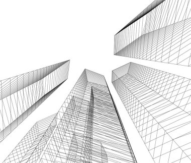 çizgili mimari duvar kağıdı, dijital arkaplan