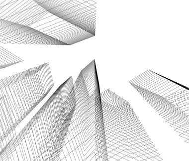 çizgili mimari duvar kağıdı, dijital arkaplan