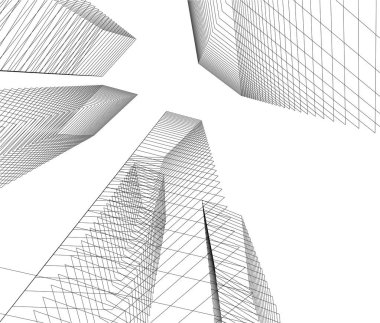 çizgili mimari duvar kağıdı, dijital arkaplan