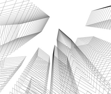 çizgili mimari duvar kağıdı, dijital arkaplan