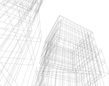 çizgili mimari duvar kağıdı, dijital arkaplan