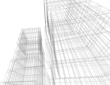 çizgili mimari duvar kağıdı, dijital arkaplan