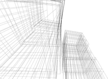 çizgili mimari duvar kağıdı, dijital arkaplan