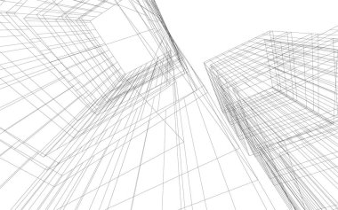 çizgili mimari duvar kağıdı, dijital arkaplan
