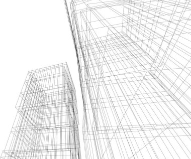 çizgili mimari duvar kağıdı, dijital arkaplan