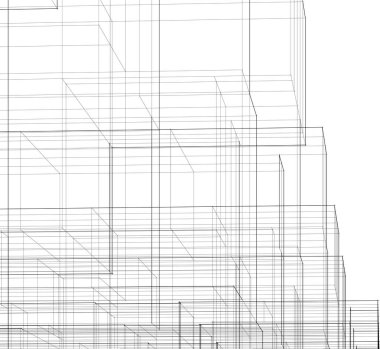çizgili mimari duvar kağıdı, dijital arkaplan