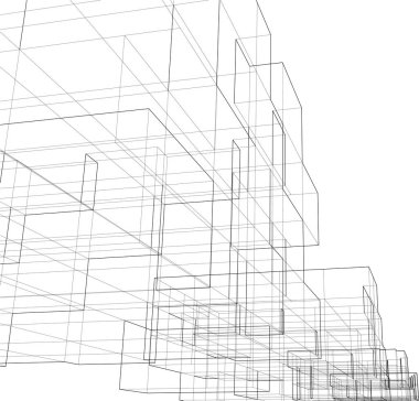 çizgili mimari duvar kağıdı, dijital arkaplan