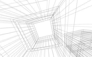 çizgili mimari duvar kağıdı, dijital arkaplan