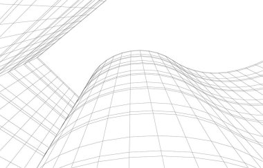 çizgili mimari duvar kağıdı, dijital arkaplan