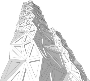 çizgili mimari duvar kağıdı, dijital arkaplan