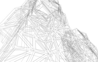 çizgili mimari duvar kağıdı, dijital arkaplan