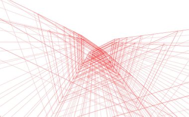 çizgili mimari duvar kağıdı, dijital arkaplan