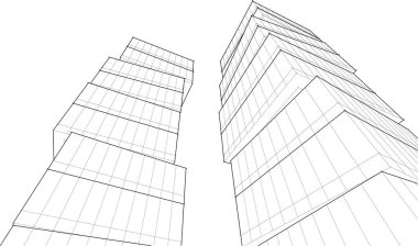 çizgili mimari duvar kağıdı, dijital arkaplan