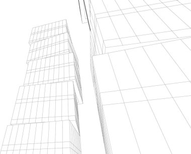 çizgili mimari duvar kağıdı, dijital arkaplan