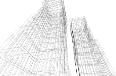 çizgili mimari duvar kağıdı, dijital arkaplan