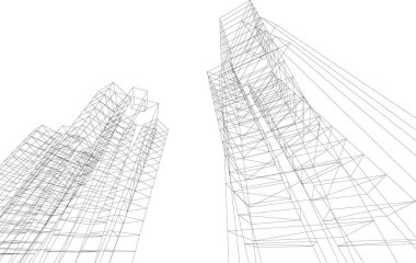 çizgili mimari duvar kağıdı, dijital arkaplan