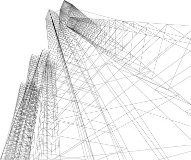 çizgili mimari duvar kağıdı, dijital arkaplan