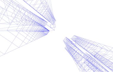 çizgili mimari duvar kağıdı, dijital arkaplan