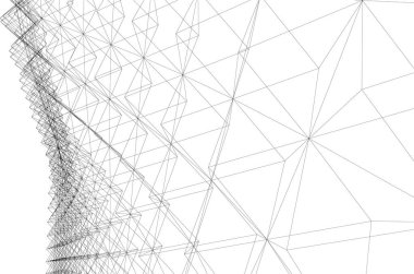 çizgili mimari duvar kağıdı, dijital arkaplan