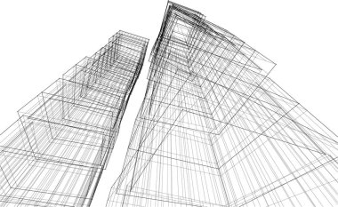 çizgili mimari duvar kağıdı, dijital arkaplan