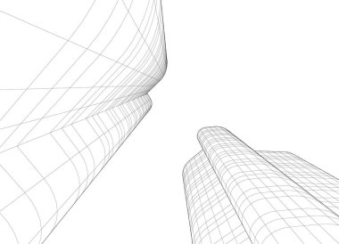 çizgili mimari duvar kağıdı, dijital arkaplan