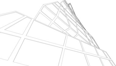 çizgili mimari duvar kağıdı, dijital arkaplan