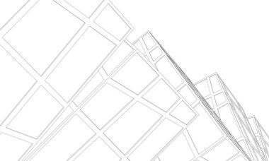 çizgili mimari duvar kağıdı, dijital arkaplan