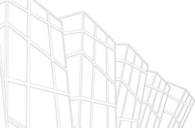 çizgili mimari duvar kağıdı, dijital arkaplan