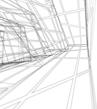 çizgili mimari duvar kağıdı, dijital arkaplan