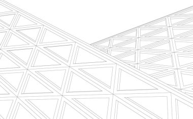 çizgili mimari duvar kağıdı, dijital arkaplan