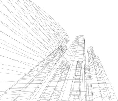 çizgili mimari duvar kağıdı, dijital arkaplan