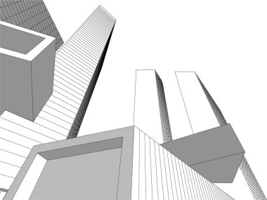 çizgili mimari duvar kağıdı, dijital arkaplan