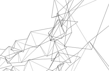 çizgili mimari duvar kağıdı, dijital arkaplan