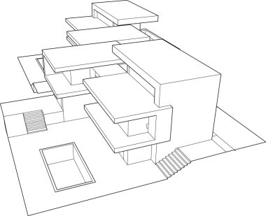 çizgili mimari duvar kağıdı, dijital arkaplan