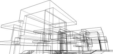 çizgili mimari duvar kağıdı, dijital arkaplan