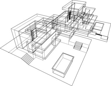çizgili mimari duvar kağıdı, dijital arkaplan