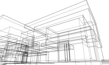 çizgili mimari duvar kağıdı, dijital arkaplan