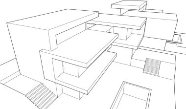 çizgili mimari duvar kağıdı, dijital arkaplan
