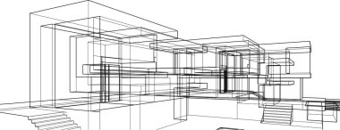 çizgili mimari duvar kağıdı, dijital arkaplan