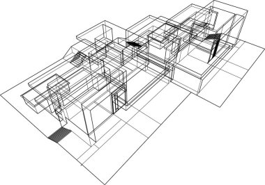 çizgili mimari duvar kağıdı, dijital arkaplan