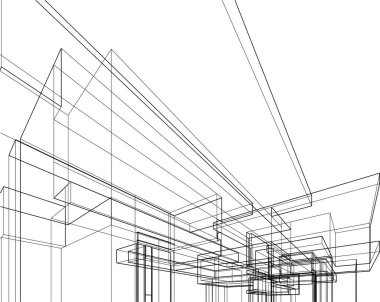 çizgili mimari duvar kağıdı, dijital arkaplan