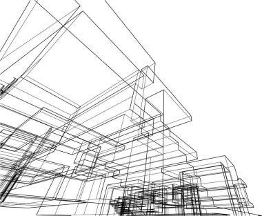 çizgili mimari duvar kağıdı, dijital arkaplan