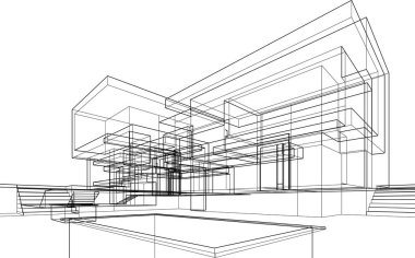 çizgili mimari duvar kağıdı, dijital arkaplan